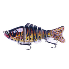 Load image into Gallery viewer, 7 Knots 10cm15g Multi-Section Fish Luya Bionic Baits Wobblers Barracuda Lures Artificial Hard Hook Fishing Equipment