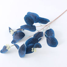 Load image into Gallery viewer, Artificial Flowers Eucalyptus Leaves Branch Fake Plant Decoration for Wedding Home Flower Arrangement Blue Pink Eucalyptus Decor