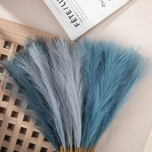 Load image into Gallery viewer, 3Pcs Artificial Fluffy Pampas Grass Bouquet Wedding Party Decoration Boho Fake Reed Plant Flowers for DIY Room Home Decor