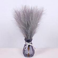 Load image into Gallery viewer, 3Pcs Artificial Fluffy Pampas Grass Bouquet Wedding Party Decoration Boho Fake Reed Plant Flowers for DIY Room Home Decor