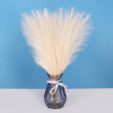 Load image into Gallery viewer, 3Pcs Artificial Fluffy Pampas Grass Bouquet Wedding Party Decoration Boho Fake Reed Plant Flowers for DIY Room Home Decor
