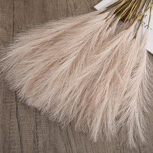 Load image into Gallery viewer, 6Pcs Artificial Fluffy Pampas Grass Bouquet Wedding Party Decoration Boho Fake Reed Plant Flowers for DIY Room Home Decor