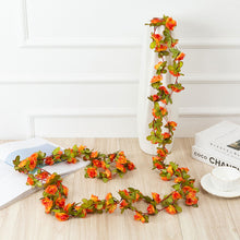 Load image into Gallery viewer, 45 Heads Artificial Flowers Vine Rose DIY Fake Plant Leaf DIY Hanging Vine Home Party Wedding Decoration Rattan Trailing Fake Flowers
