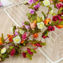Load image into Gallery viewer, 45 Heads Artificial Flowers Vine Rose DIY Fake Plant Leaf DIY Hanging Vine Home Party Wedding Decoration Rattan Trailing Fake Flowers
