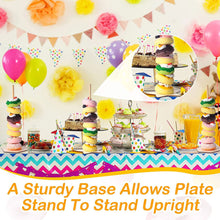 Load image into Gallery viewer, 1Pcs Wooden Doughnut Stand Donut Wall Display Holder Wedding Party Decor Dessert Doughnut Table Holder Kids Birthday