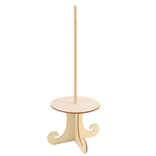 Load image into Gallery viewer, 1Pcs Wooden Doughnut Stand Donut Wall Display Holder Wedding Party Decor Dessert Doughnut Table Holder Kids Birthday