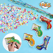 Load image into Gallery viewer, 10Pcs Party Decor Confetti Boom Gun Birthday Wedding Throw Confetti Poppers Throw Streamers for Wedding Birthday Party Supplies
