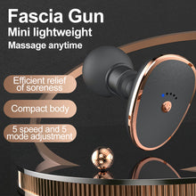 Load image into Gallery viewer, Mini Fascia Gun Deep Muscle Massage Gun Electric Massager Pistol For Body Neck Back Vibration Slimming Relaxation Pain Relief
