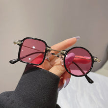 Load image into Gallery viewer, Women Men Steampunk Square Round Anti-UV Sunglasses Luxury Personality Sun Glasses Punk Shades Eyewear Eyeglasses