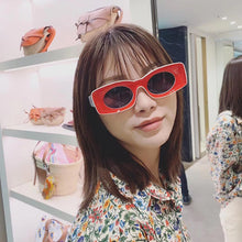 Load image into Gallery viewer, Women/Men Rectangle Oversized Sunglasses Eyewear Punk Glasses