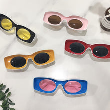 Load image into Gallery viewer, Women/Men Rectangle Oversized Sunglasses Eyewear Punk Glasses