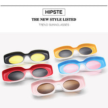Load image into Gallery viewer, Women/Men Rectangle Oversized Sunglasses Eyewear Punk Glasses