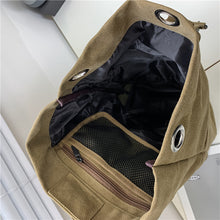 Load image into Gallery viewer, Outdoor Sports Bag Rucksack Canvas Backpacks School Bag Hiking Travel Backpacks
