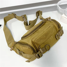 Load image into Gallery viewer, 1000D Men's Waterproof Oxford Belt Fanny Pack Shoulder Messenger Bag Tactical Chest Bags