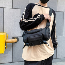 Load image into Gallery viewer, 1000D Men's Waterproof Oxford Belt Fanny Pack Shoulder Messenger Bag Tactical Chest Bags