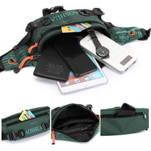 Load image into Gallery viewer, Unisex Waterproof Nylon Belt Fanny Pack Shoulder Messenger Bag Large Capacity Travel Pouch Sling Chest Waist Bags
