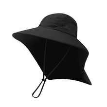 Load image into Gallery viewer, UPF40+ Fisherman Fishing Hat Sunshade Nylon Widen Brim Quick Dry Breathable Sun Shield Cycling Climbing Running Hats