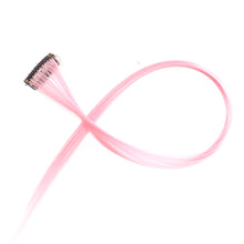 Load image into Gallery viewer, Colorful Wig Patches Hair Extensions Seamless Highlights Colored One Clip Ear Dye Gradient Wig Patches