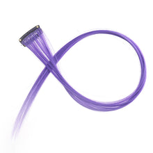 Load image into Gallery viewer, Colorful Wig Patches Hair Extensions Seamless Highlights Colored One Clip Ear Dye Gradient Wig Patches