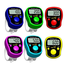 Load image into Gallery viewer, Portable Ring Type Luminous Finger Counter LED Display Prayer Times Light Full Hundred Sound Counter