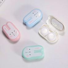 Load image into Gallery viewer, Contact Lens Case Dual Box Compact and Portable Beautiful Pupil Box Contact Lens Care Box