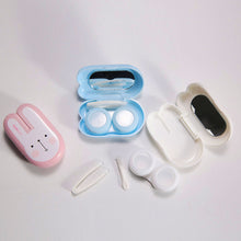 Load image into Gallery viewer, Contact Lens Case Dual Box Compact and Portable Beautiful Pupil Box Contact Lens Care Box