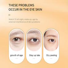 Load image into Gallery viewer, Moisturizing Care Vitamin C Brightening Eye Cream Improve Black Circles Wrinkles Soothing Pouches Smooth Elasticity Eye Cream