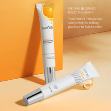 Load image into Gallery viewer, Moisturizing Care Vitamin C Brightening Eye Cream Improve Black Circles Wrinkles Soothing Pouches Smooth Elasticity Eye Cream