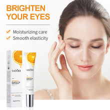 Load image into Gallery viewer, Moisturizing Care Vitamin C Brightening Eye Cream Improve Black Circles Wrinkles Soothing Pouches Smooth Elasticity Eye Cream