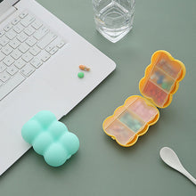 Load image into Gallery viewer, 6 Grid Waterproof Sealed Portable Medicine Box Transparent Medicine Multi-functional Subpackage Medicine Box Storage Box