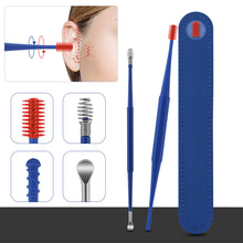 Load image into Gallery viewer, Spiral Cleaning Ear Spoon Large Chunks of Earwax 360 ° Cleaning of The External Auditory Canal Spoon Care Ear Clean Tool Earpick