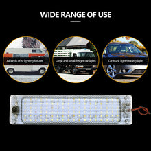 Load image into Gallery viewer, 12-24V Truck Reading Light COB 108 LED Lamp Beads High Bright Van Ceiling Carriage Light Cab Interior Lamp Indoor Light