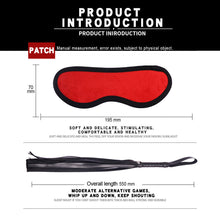 Load image into Gallery viewer, 8pcs Nylon Ribbon Plush Couple Binding Whip Whip Fun Toys Bondage Restraint Sex Toys Couples Games