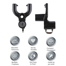 Load image into Gallery viewer, Universal Metal Motorcycle Helmet Lock Bike Handlebar Helmet Anti-theft Safety Lock Accessories wih Hooks Two Keys and Pipe Clamp