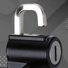 Load image into Gallery viewer, Universal Metal Motorcycle Helmet Lock Bike Handlebar Helmet Anti-theft Safety Lock Accessories wih Hooks Two Keys and Pipe Clamp