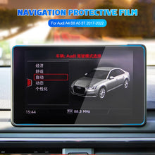 Load image into Gallery viewer, Car GPS Navigation Tempered Screen Dashboard Display Glass Protector Cover Interior Instrument Protective Film Accessories For Audi A4 B8 A5 8T 2017-2022