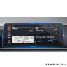 Load image into Gallery viewer, 6.5inch/7inch/10.2inch/12.3inch Car GPS Navigation High-definition Tempered Screen Dashboard Display Instrument Protector Cover Interior Protective Film Accessories For BMW 5 Series 2013-2023
