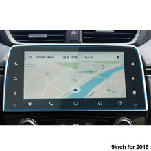 Load image into Gallery viewer, 5inch/7inch/9inch Car GPS Navigation Tempered High-definition Screen Dashboard Display Protector Cover Interior Protective Film Accessories For Honda CRV 2017-2021