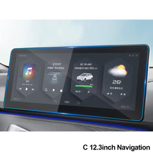Load image into Gallery viewer, 5inch/12.3inch Car Navigation Tempered High-definition Screen Dashboard LCD Display Glass GPS Protector Cover Interior Instrument Protective Film Accessories For Geely Geometry A 2019 /C 2021 2022