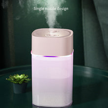 Load image into Gallery viewer, 400ml Chic Mini Air Humidifier with Night Light Essential Oil Diffuser USB Mist Maker Car Air Freshener for Bedroom Office