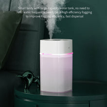 Load image into Gallery viewer, 400ml Chic Mini Air Humidifier with Night Light Essential Oil Diffuser USB Mist Maker Car Air Freshener for Bedroom Office