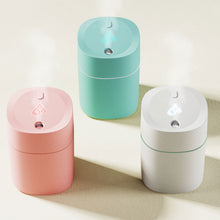 Load image into Gallery viewer, 200ml Mini Air Humidifier with Night Light Essential Oil Diffuser USB Mist Maker Car Air Freshener for Bedroom Office