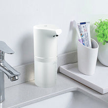 Load image into Gallery viewer, 350ml Automatic Alcohol Spray Soap Dispenser USB Rechargeable Foaming Liquid Washing Machine for Bathroom Kitchen Hotel Home