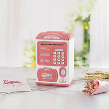 Load image into Gallery viewer, Kids Electronic Piggy Bank ATM Saving Money Jar Safe Toys Girls Pot Machine Boys Box Password Coin Electronics Mini Digital Cash