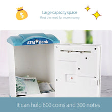 Load image into Gallery viewer, Kids Electronic Piggy Bank ATM Saving Money Jar Safe Toys Girls Pot Machine Boys Box Password Coin Electronics Mini Digital Cash