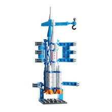 Load image into Gallery viewer, Space Rockets Building Blocks Kit Compatible with Lego Bricks Classic Model For Children Adults Toys