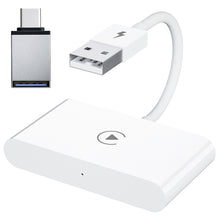 Load image into Gallery viewer, Wireless CarPlay Adapter for lPhone Wireless Auto Car Adapter,Apple Wireless Carplay Dongle,Plug Play 5GHz WiFi Online Update