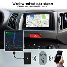 Load image into Gallery viewer, Wireless CarPlay Adapter For Wired To Wireless Andriod Auto Dongle BT5.0 2.4G&5G WiFi with USB C OTG Converter for Android