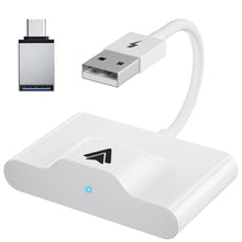 Load image into Gallery viewer, Wireless CarPlay Adapter For Wired To Wireless Andriod Auto Dongle BT5.0 2.4G&5G WiFi with USB C OTG Converter for Android