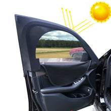 Load image into Gallery viewer, 2Pcs Car Window Shade Side Window Sun Shade Breathable Anti-mosquito Mesh With Zipper Car Window Screen Covers for Universal Vehicle